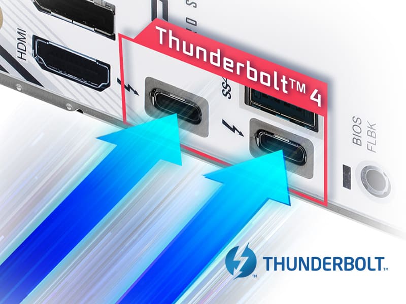 Thunderbolt™ 4/USB4 